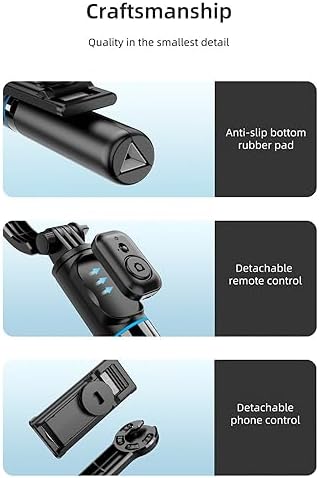 Hp-T13 Çok Amaçlı Selfie Çubuğu Masa Üstü Kumandalı Selfie 360 Derece Dönebilir 107 Cm