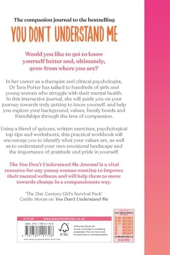 The You Don't Understand Me Journal: A guide to self-knowledge, reflection and growth