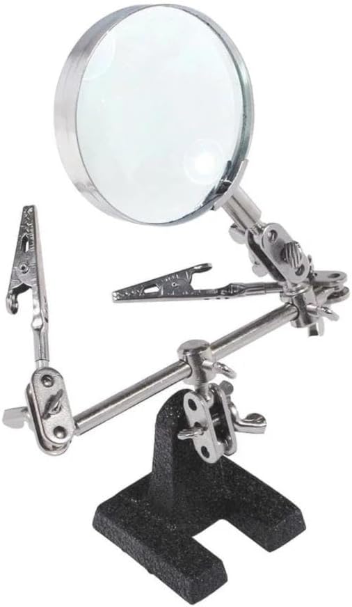 Büyüteçli Kart Tutucu - Havya Sehpası