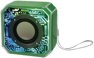 800 Mah Kablosuz 5.2 Ledli Taşınabilir Bluetooth Hoparlör Yeşil BTS-86