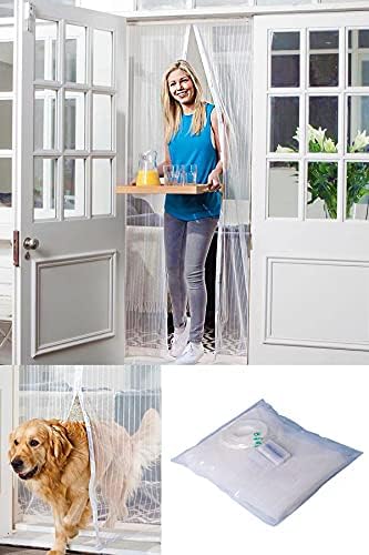 Beyaz Mıknatıslı Kapı Sinekliği 105x205 Cm 1410 V2