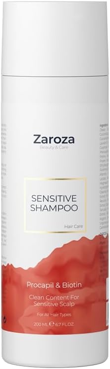 Zaroza Dökülme Karşıtı Procapil & Biotin Şampuan Hassas Saç Derisi İçin 200 ml