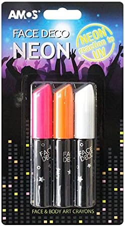 Fd10B3-Nd Yuz Boyasi Gece Parlayan 3'Lu Blister, 3 Renk