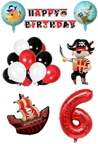 6 Yaş Temalı Doğum Günü Parti Kutlama Seti