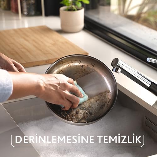 Aktif Enzimli Düz Sünger, 3’lü Paket