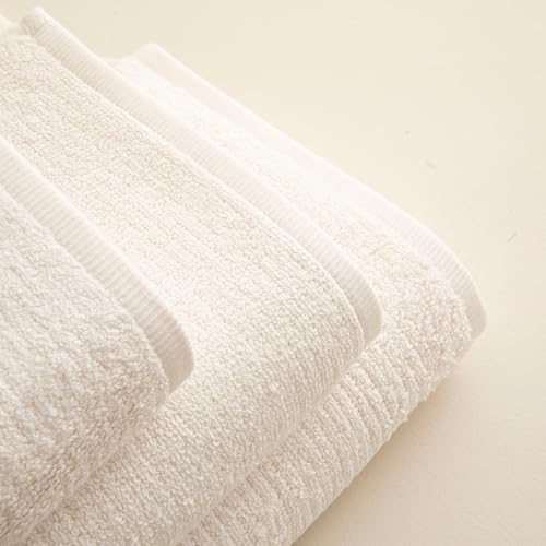 Samantha Yüz Havlusu 50x90 cm, Ekru