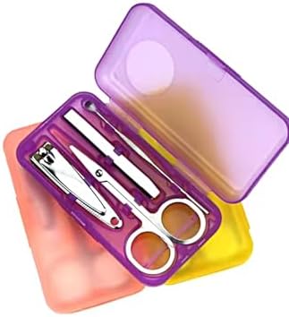 4'lü Set Manikür Pedikür Seti Mini Boy Seyahat Bakım Seti