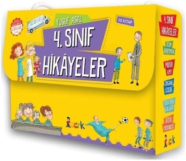 4. Sınıf Hikayeler (10 Kitap Set) + Soru Kitapçığı
