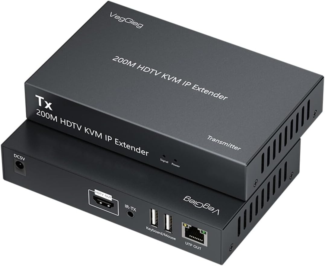 1080P Full HD 60Hz HDMI KVM IP Extender 200 Metre CAT5E/6 HDMI Menzil Genişletici Uzatıcı