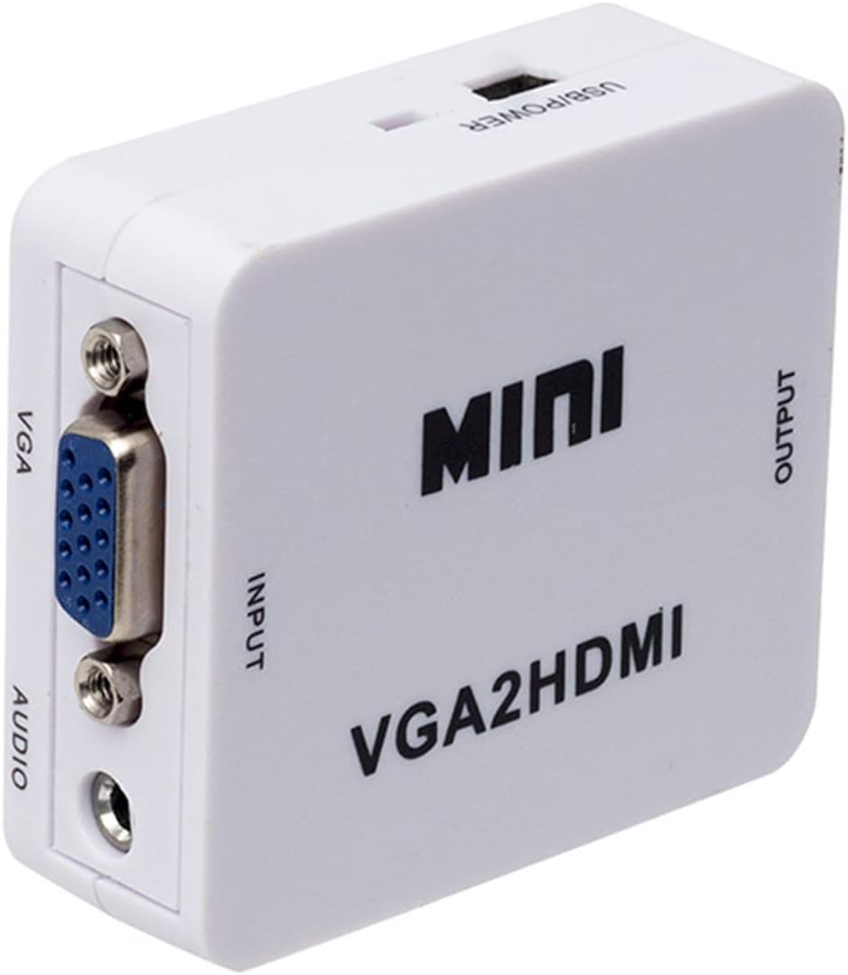 PM-18698 VGA TO HDMI SES ÇIKIŞLI MİNİ MODEL DÖNÜŞTÜRÜ