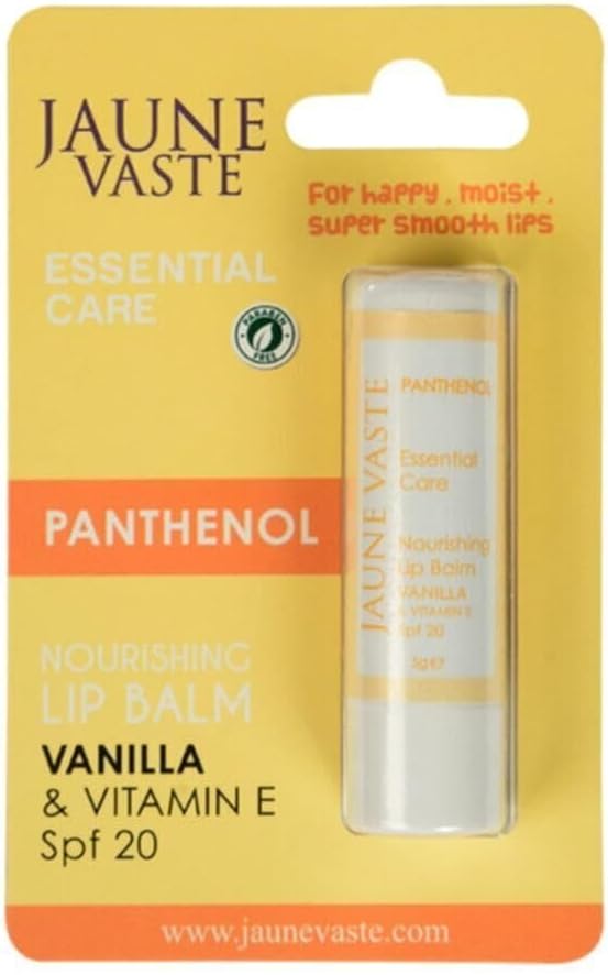 JAUNE VASTE Pantenol SPF 20 Lip Balm 5g