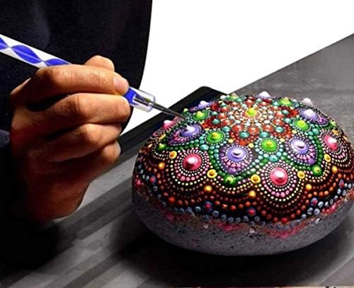 Fabric Dot Taş Görünümlü Ahşap 8 * 8 cm