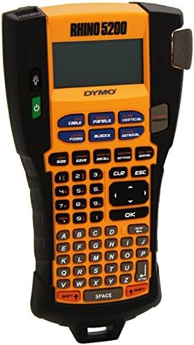 5200, Elde Taşınır Endüstriyel Etiketleme Makinesi (6/9/12/19 mm Rhino Şeritlerle Uyumlu Kullanım) - S0841480