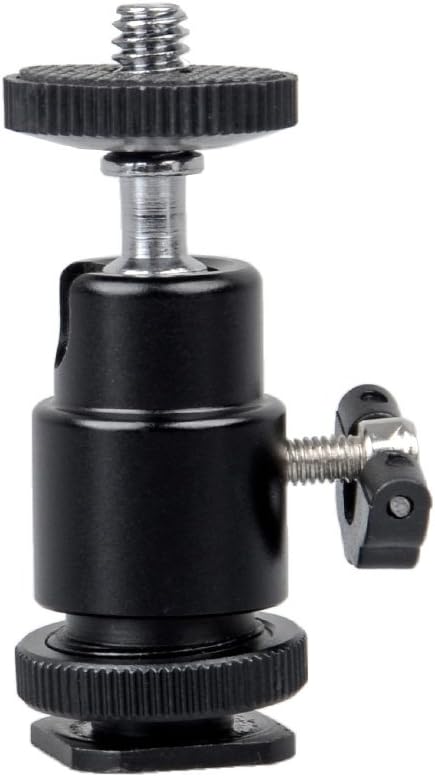 , Monopod ve Hot Shoe İçin Mini Kafa