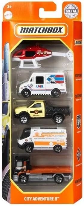 Matchbox Metal Araba Seti CITY ADVENTURE II C1817-GVY43