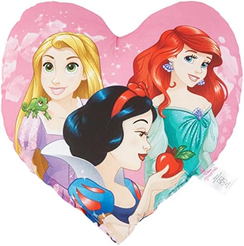 Lisanslı Karakter Baskılı%100 Pamuk Kırlent, Pembe, Kalp 40x40 cm