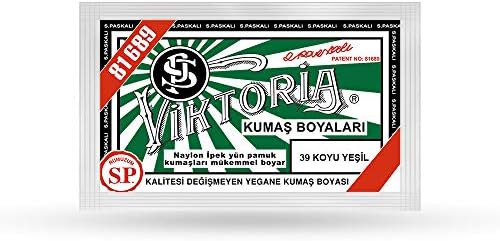 Yeşil Koyu Toz Kumaş Boyası