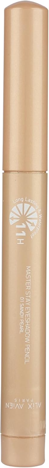 Alix Avien Suya Dayanıklı 11 Saat Kalıcı Yoğun Pigmentli Kremsi Göz Kalem Farı Master Stay 01 Sandy Pearl