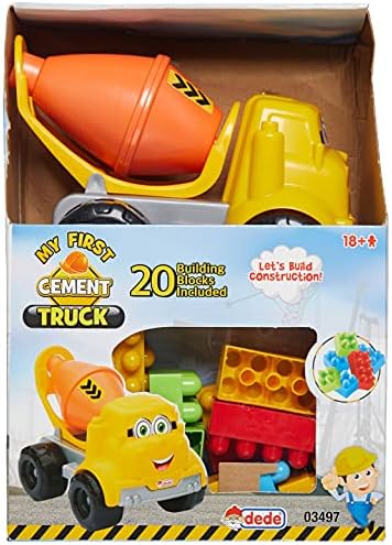 Küçük Çimento Kamyonu Bloklu (20 Parça)