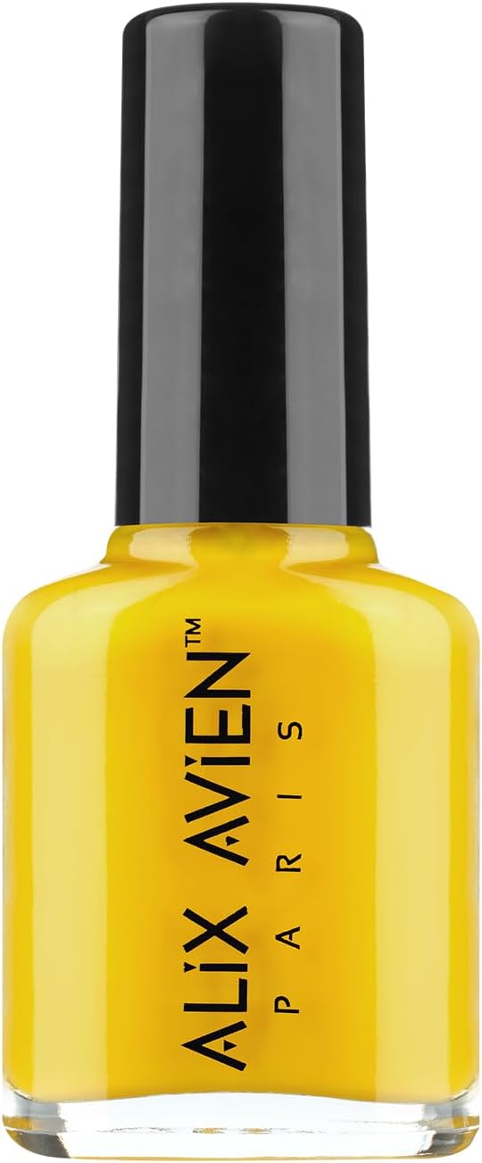 ALIX AVIEN Sarı Oje 68 - Yüksek Pigmentli Uzun Süreli Kalıcılık Hızlı Kuruma - Nail Lacquer 68