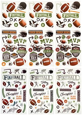 Productions Çıkartma Çeşitleri Paketi, Futbol, 3'lü Paket, 3 Parça