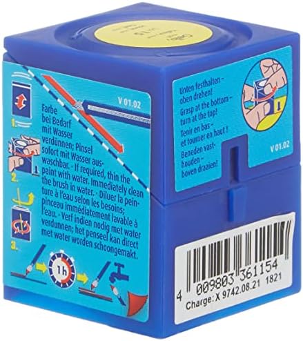 - Su Bazlı Boyası Sarı Mat 18 Ml (36115)