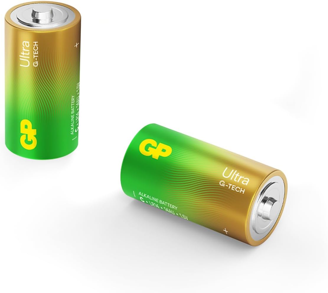GP C Baby Batarya Alkalin Ultra 1,5V 2 Adet