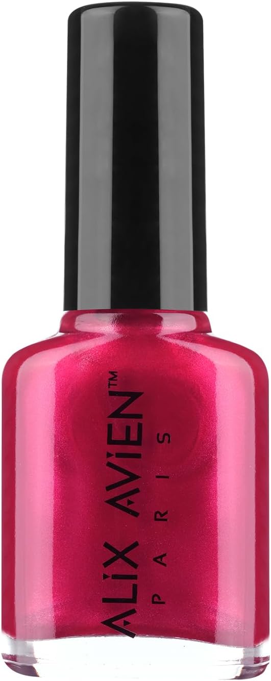 ALIX AVIEN Sedefli Pembe Oje 105 - Yüksek Pigmentli Uzun Süreli Kalıcılık Hızlı Kuruma - Nail Lacquer 105