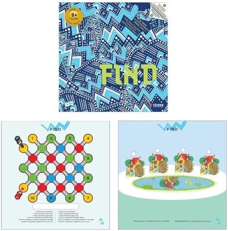 FIND 9+ Yaş / IQ, Dikkat ve Yetenek Geliştiren Kitaplar Serisi