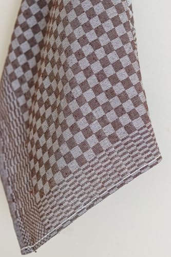 & Kareli Kahverengi Mutfak Kurulama Bezi 40x60 cm