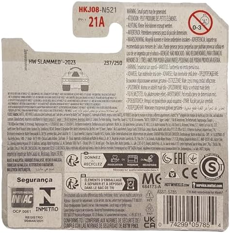 - Layin´Lowrider - HW Slammed 3/5 - HKJ08 - Short Card - açık yeşil metalik - Mattel 2023 - 1:64