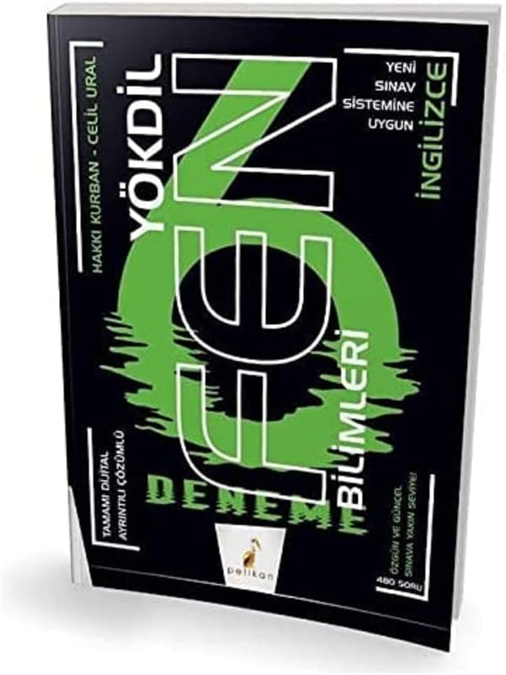 YÖKDİL Fen Bilimleri Tamamı Dijital Ayrıntılı Çözümlü 6 Deneme Sınavı