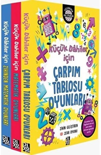KÜÇÜK DAHİLER - MATEMATİK SETİ (3 KİTAP)