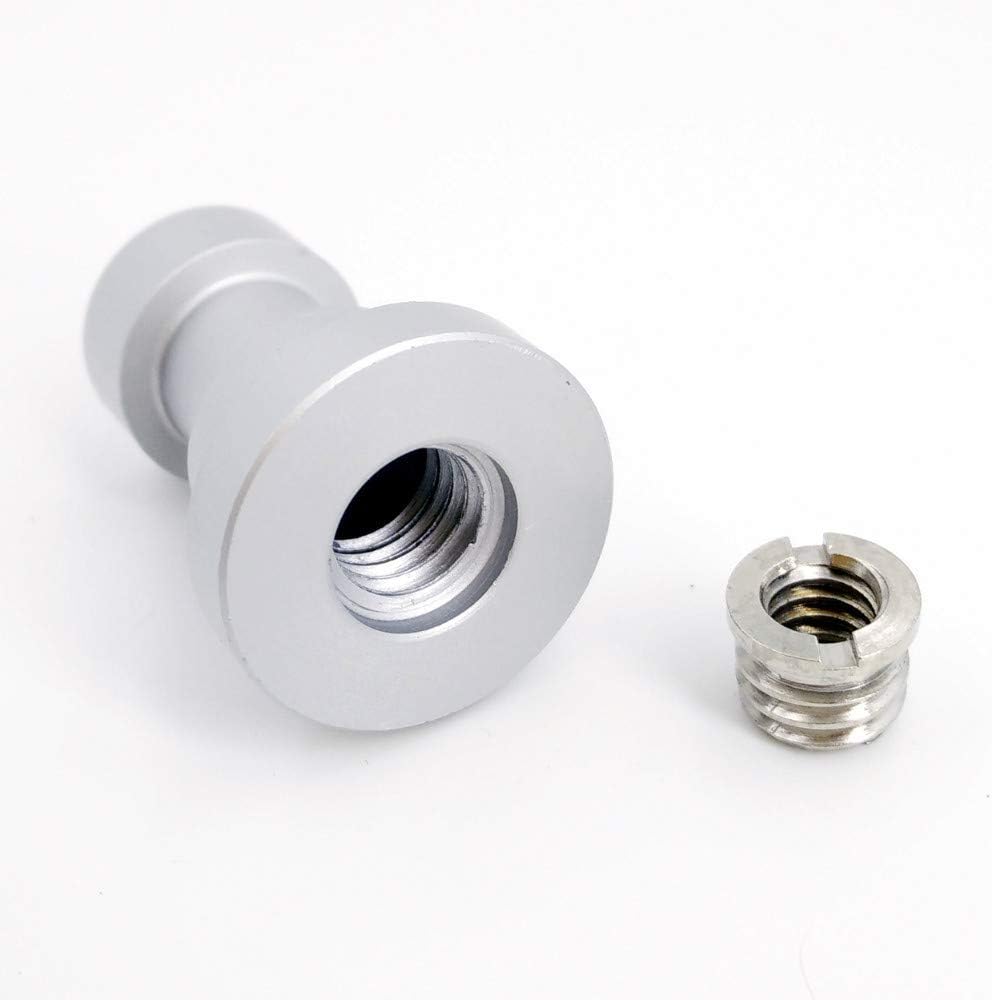 1/4 "ve 3/8" Dişi Dişli vida Adaptörü Işık Standı Dönüştürme Vidası