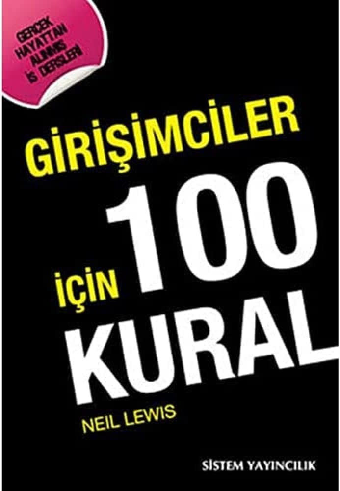 GİRİŞİMCİLER İÇİN 100 KURAL
