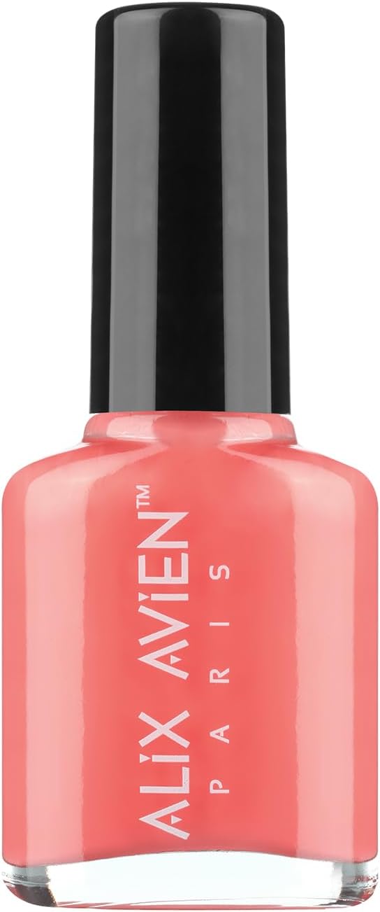 ALIX AVIEN Mercan Rengi 65 - Yüksek Pigmentli Uzun Süreli Kalıcılık Hızlı Kuruma - Nail Lacquer 65