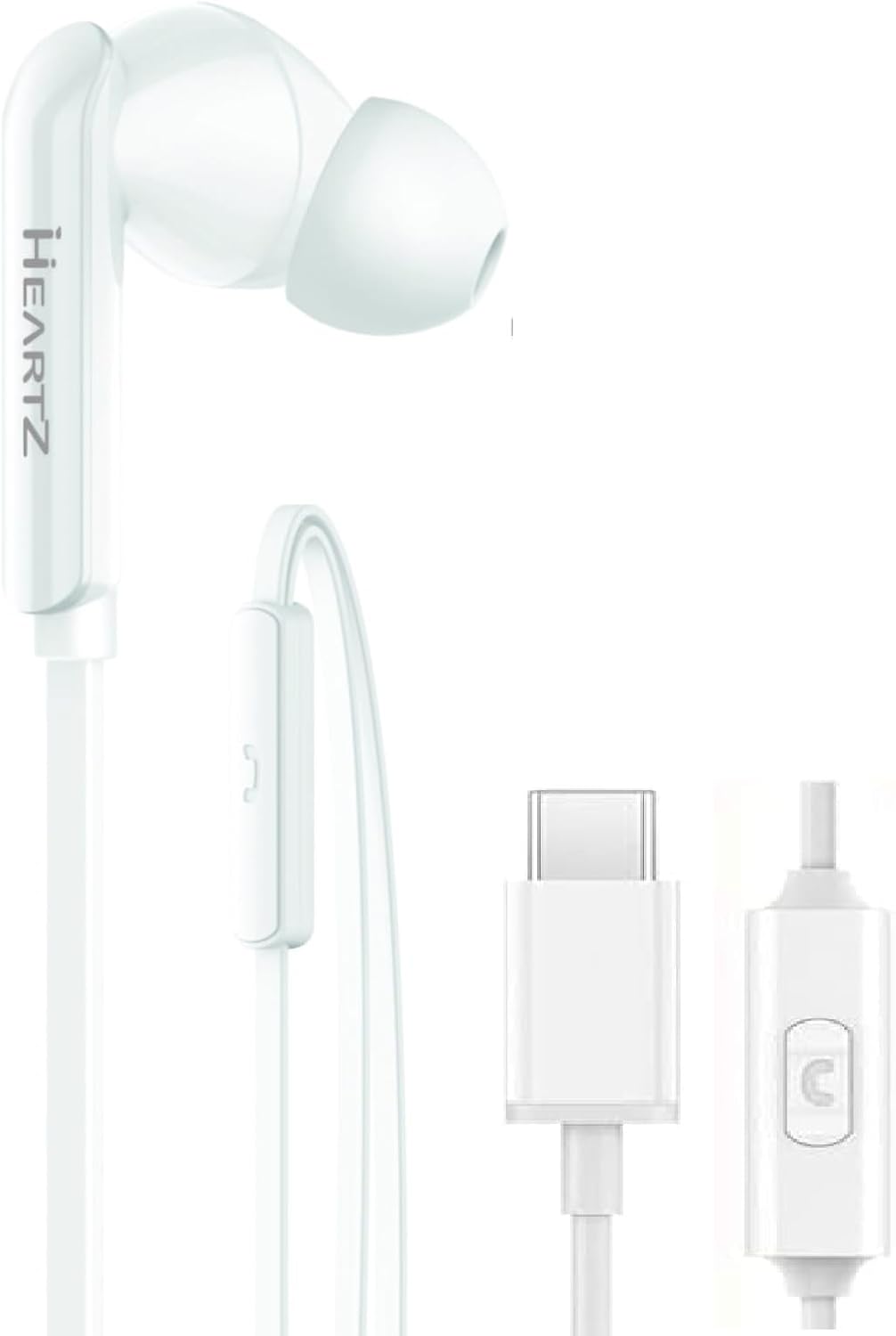 TYPE C KULAK İÇİ KULAKLIK İPHONE 15 15 PLUS 15PRO 15PROMAX 16 16 PLUS 16 PRO 16 PROMAX SAMSUNG XİAOMİ, HUAWEİ UYUMLU, TAK ÇALIŞTIR, TYPE C BLUETOOTH GEREKTİRMEZ!!! MÜKEMMEL SES TC21 BEYAZ