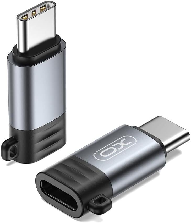 XO is Beauty USB-C to Lightning Dönüştürücü Adaptör NB263A, 27W Hızlı Şarj, Veri Aktarımı, Siyah