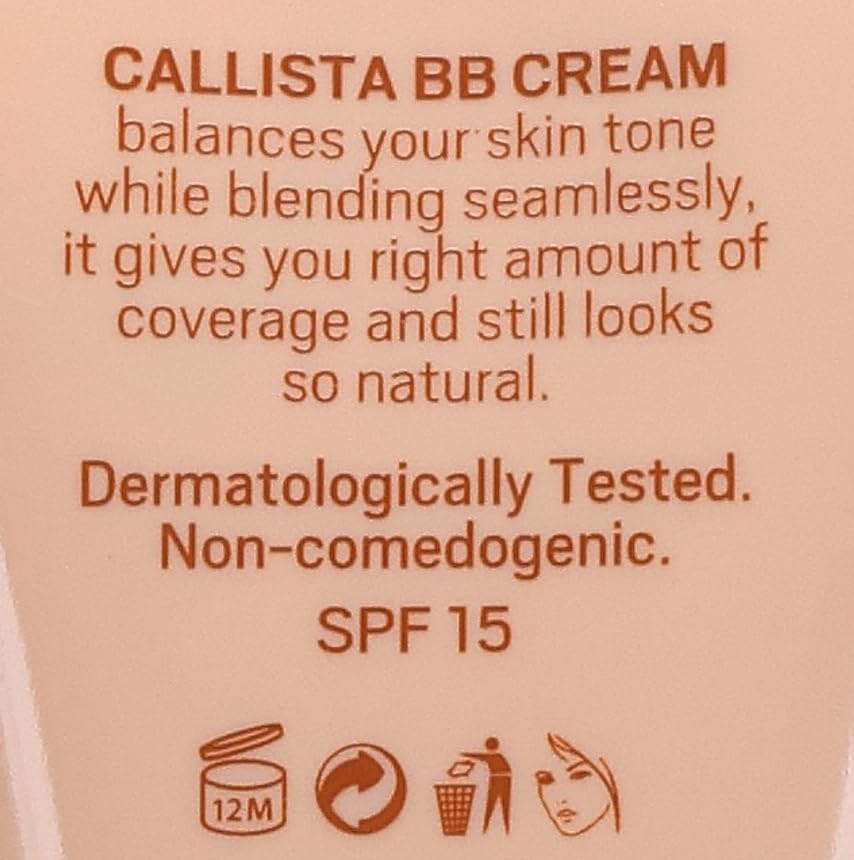 Callista BB Cream 100 Doğal Kapatıcı SPF 15 BB Krem