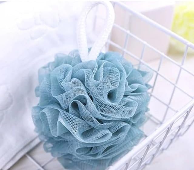 Orret Home Renkli Peluş Lif: Yumuşak ve Etkili Vücut Yıkama Lifi 3 Adet, Duş ve Banyo İçin Mükemmel Temizlik