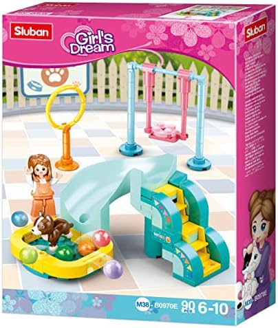 's Köpek Parkı Yapım Seti, 90 Parça