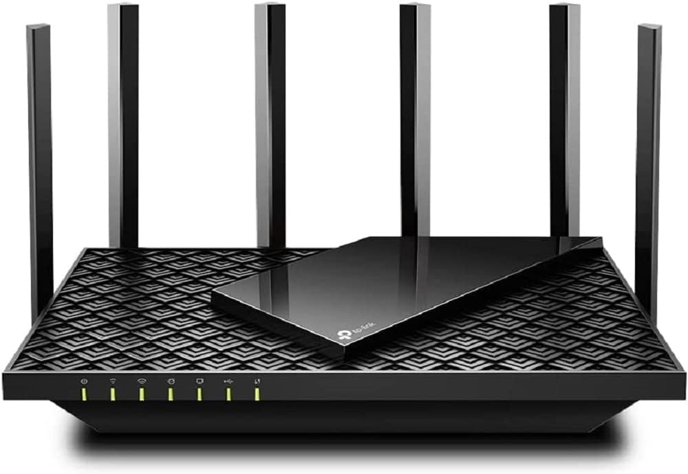 Archer AX73, AX5400 Çift Bant Gigabit Wi-Fi 6 Router, Fiber Destekli, 4×Gbps LAN Portlarıları, 200'den Fazla Cihazı Bağlayın,OFDMA ve MU-MIMO Destekli, Oyun için İdeal Xbox/PS4/4K-8K Yayın
