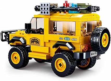 Model Bricks Off Road Sarı Yapım Seti, 288 Parça