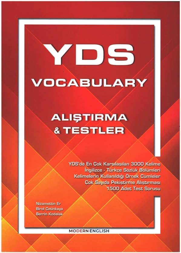 YDS Vocabulary - Alıştırma & Testler