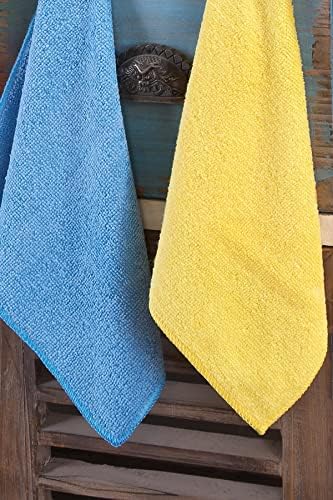 12 Adet Towel Microfiber Havlu Seti