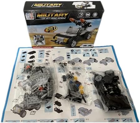 Yapım Seti Military 104 Parçalı