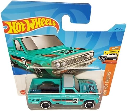 - Repu - HW Hot Trucks 4/10 - HKH99 - Kısa Kart - Pikap Kamyonu - Mattel 2023