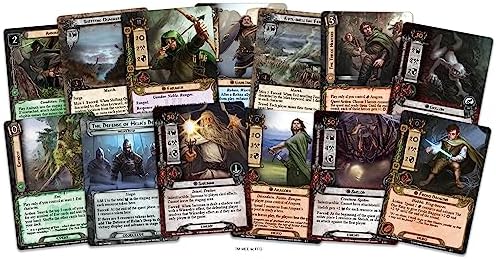 Yüzüklerin Efendisi Kart Oyunu İki Kule SAGA Genişletme - Kooperatif Oyunu, Oyunu, Yaş 14+, 1-4 Oyuncu, 30-90 Dakika Oyun Süresi, Made by Fantasy Flight Games