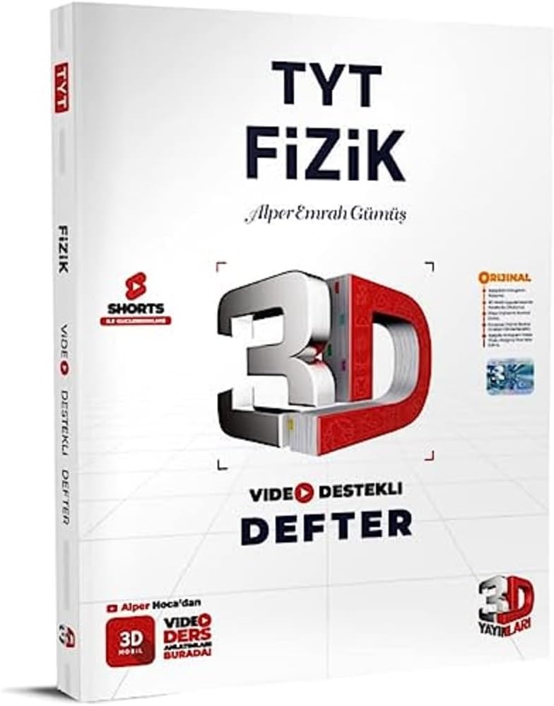 TYT Fizik Video Destekli Defter
