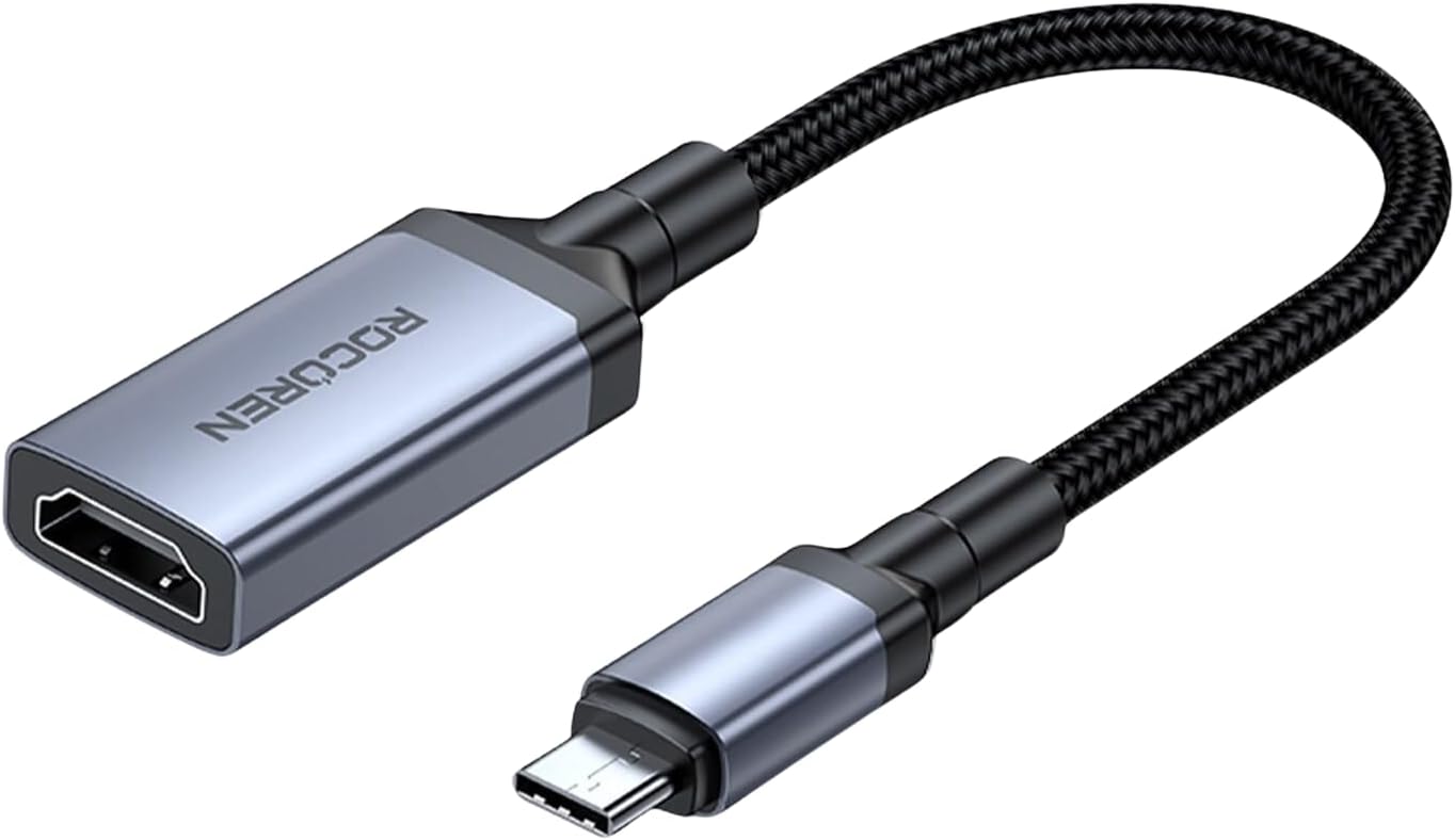4K 30Hz Type-C to HDMI Çevirici Dönüştürücü Adaptör 15 CM